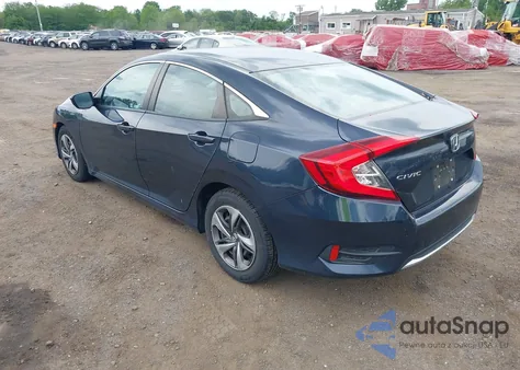 2019 Honda Civic Lx z USA, uszkodzony, nr VIN 2HGFC2F60KH576776